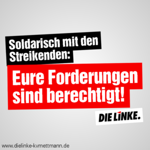 ver.di Streik 2018: Forderungen berechtigt!