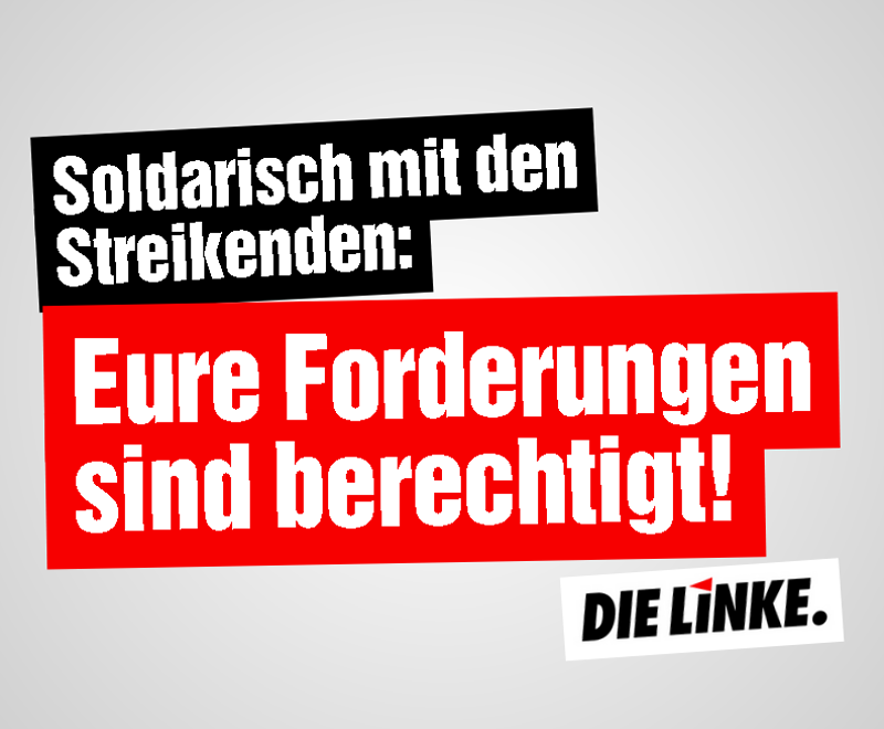 ver.di Streik 2018: Forderungen berechtigt!