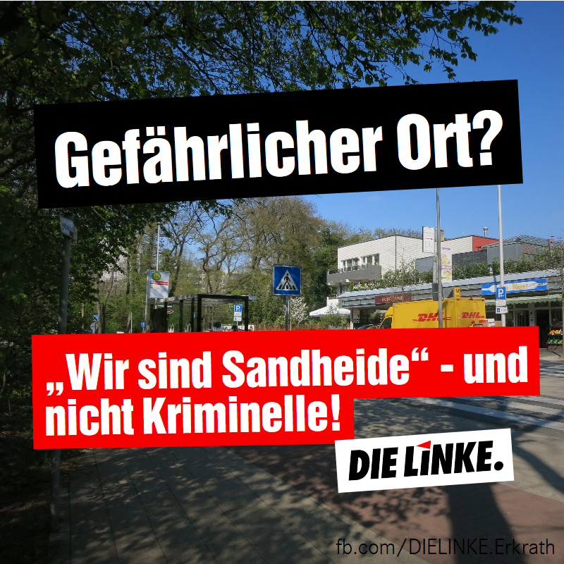 Sandheide ist keine No Go Area!