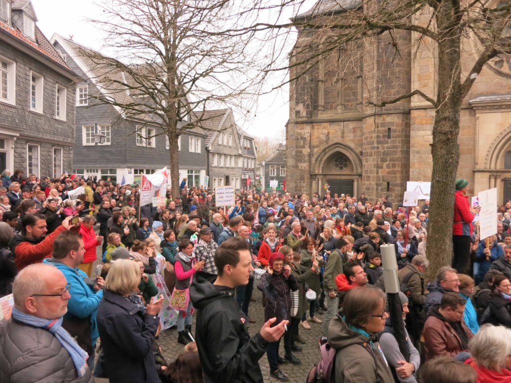 Demo "Mettmann ist bunt" 2019