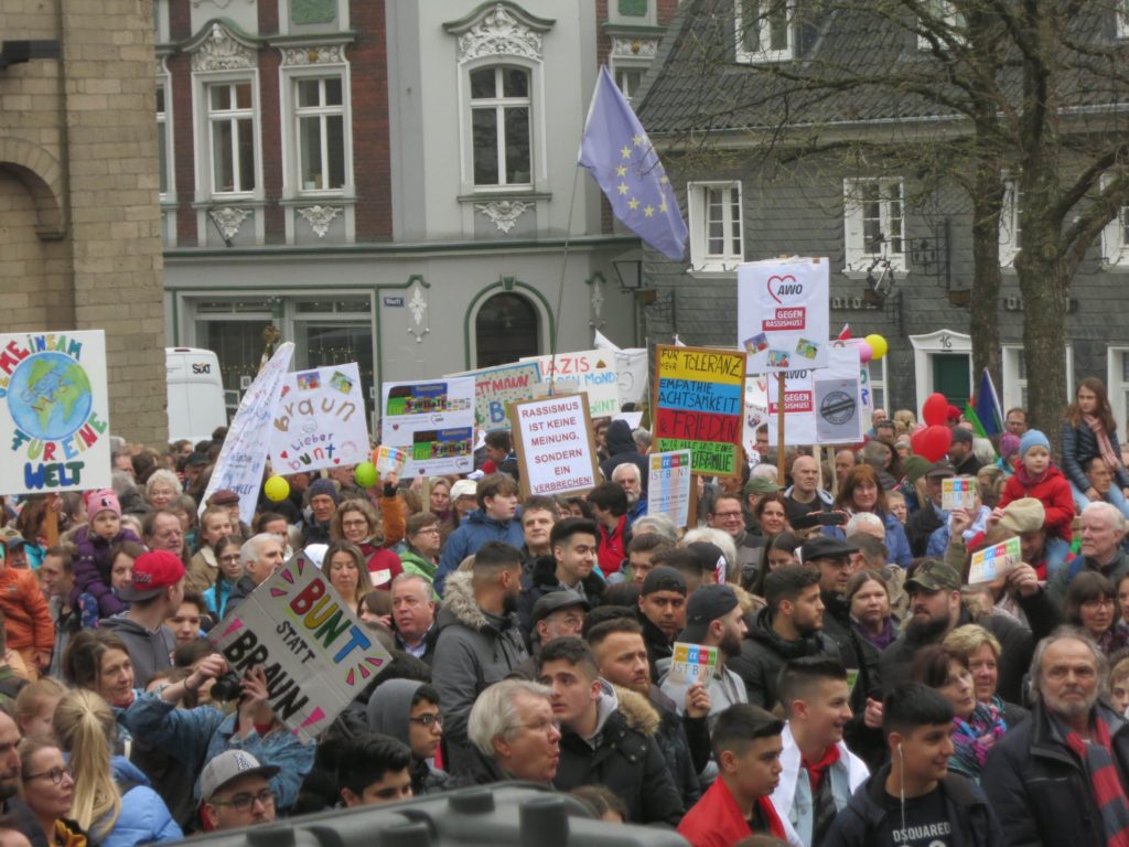 Demo "Mettmann ist bunt" 2019