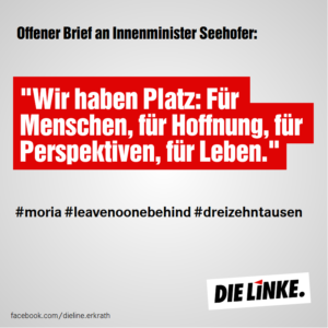 Offener Brief : Wir haben Platz!