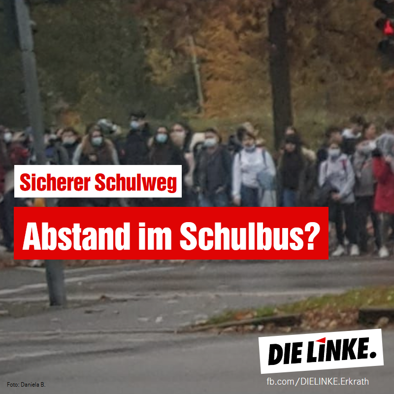 Sicherheit für Erkraths Schüler*innen auf dem Schulweg: Gibt es genug Platz in den Schulbussen?