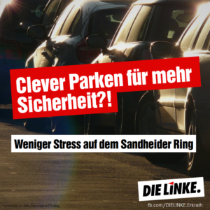 Clever Parken am südlichen Sandheider Ring