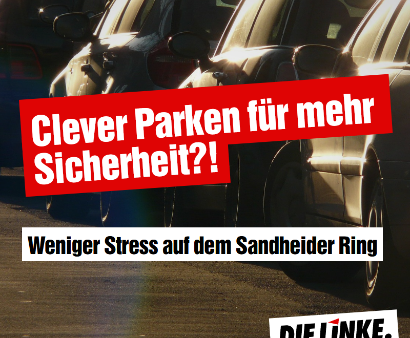 Clever Parken am südlichen Sandheider Ring