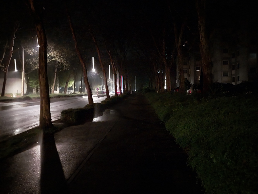 Beleuchtung Höhe Fuhlrottstraße Kreuzung