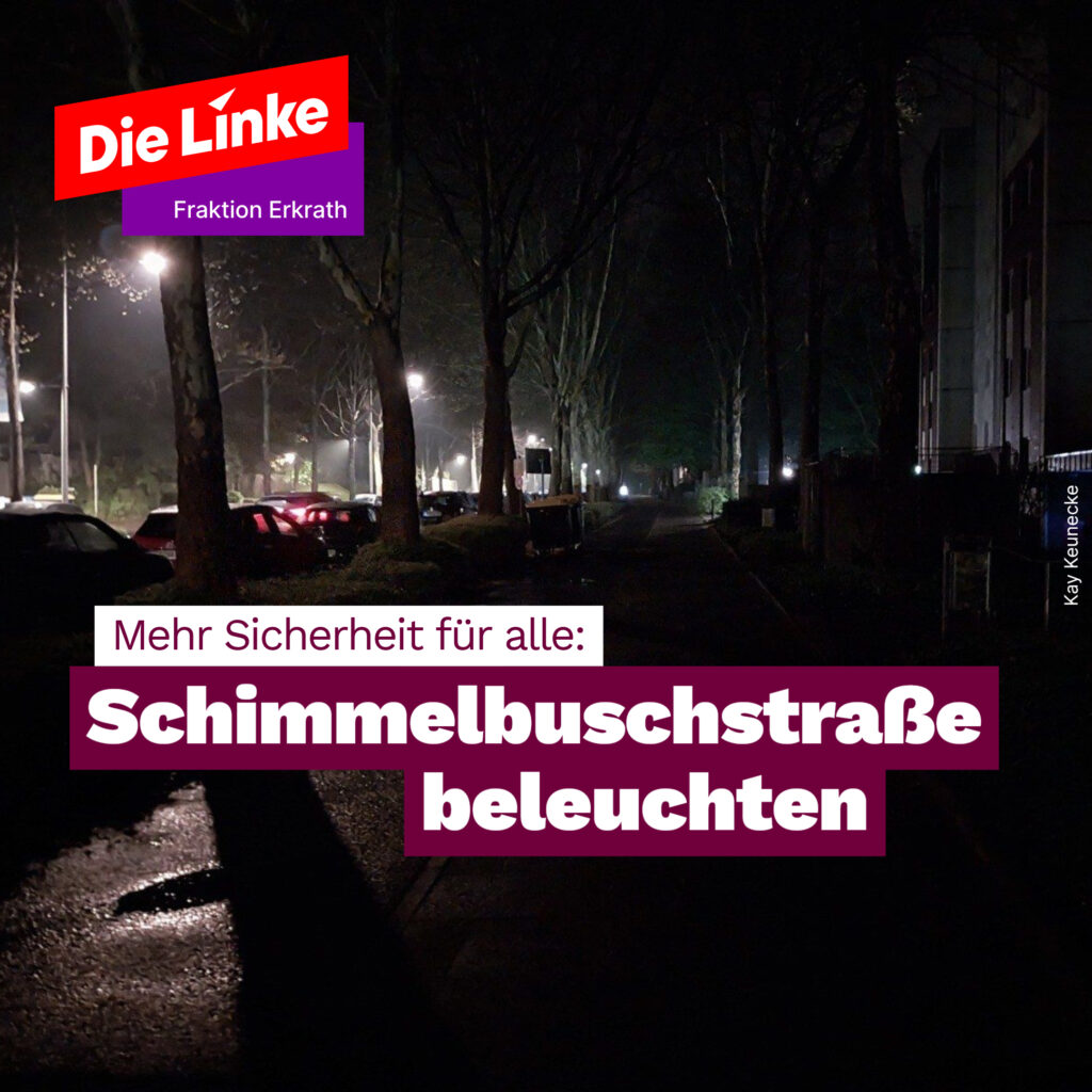 Schimmelbuschstraße beleuchten