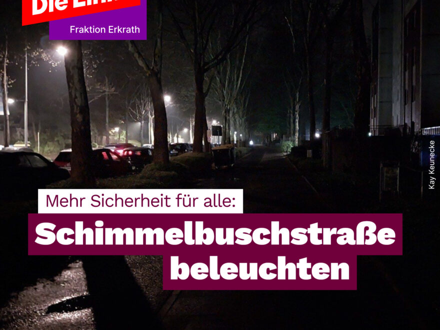 Schimmelbuschstraße beleuchten